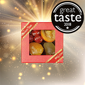 Great taste awarded glace fruit gift box