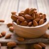 Natural nuts, almonds