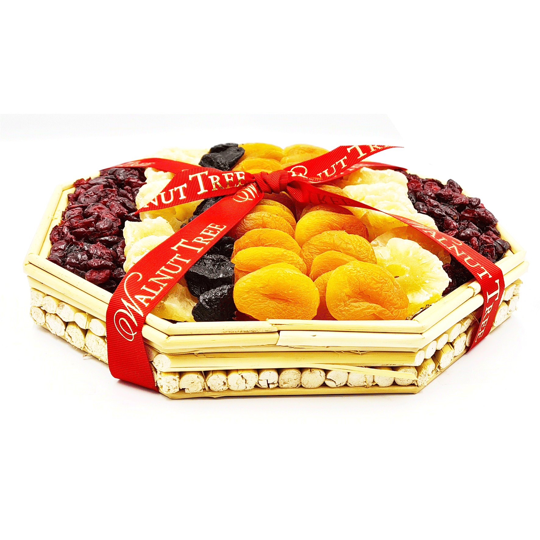 Reed Dried Fruit Gift Basket Walnut Tree The Finest Edible Gifts