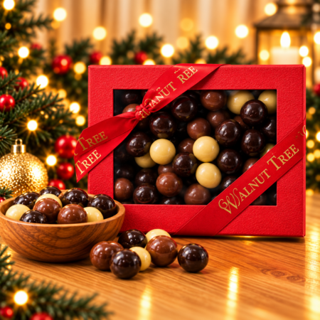 Milk, White & Dark Chocolate Hazelnuts Gift Box