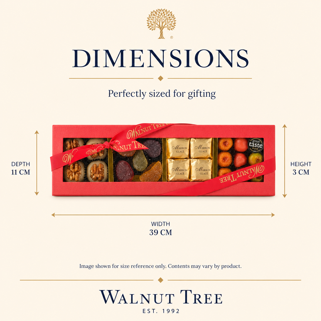 Award-Winning Pâte de Fruit, Marron Glacé & Marzipan Gift Box