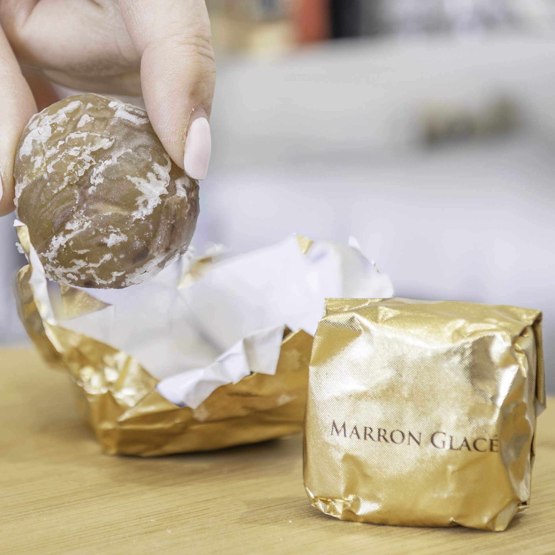 Fill the halls with marrons glacés