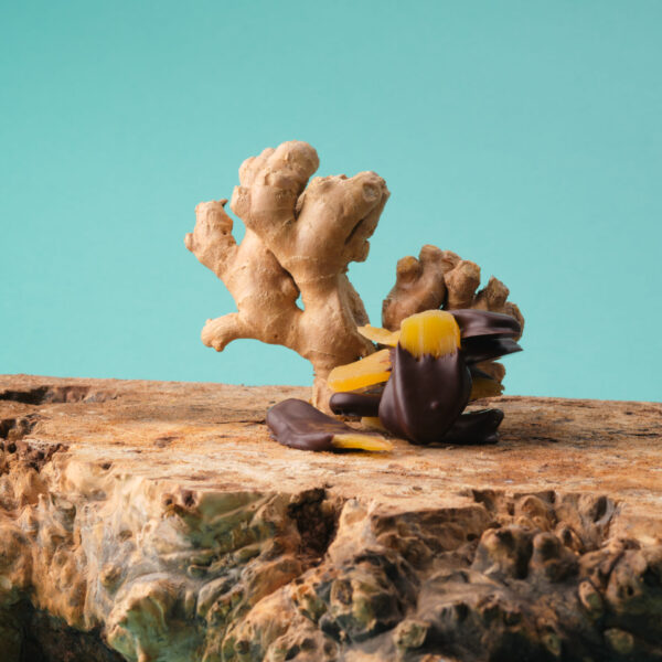 Thoughtful Easter gifts Ginger in dark chocolate Marrons Glacés 