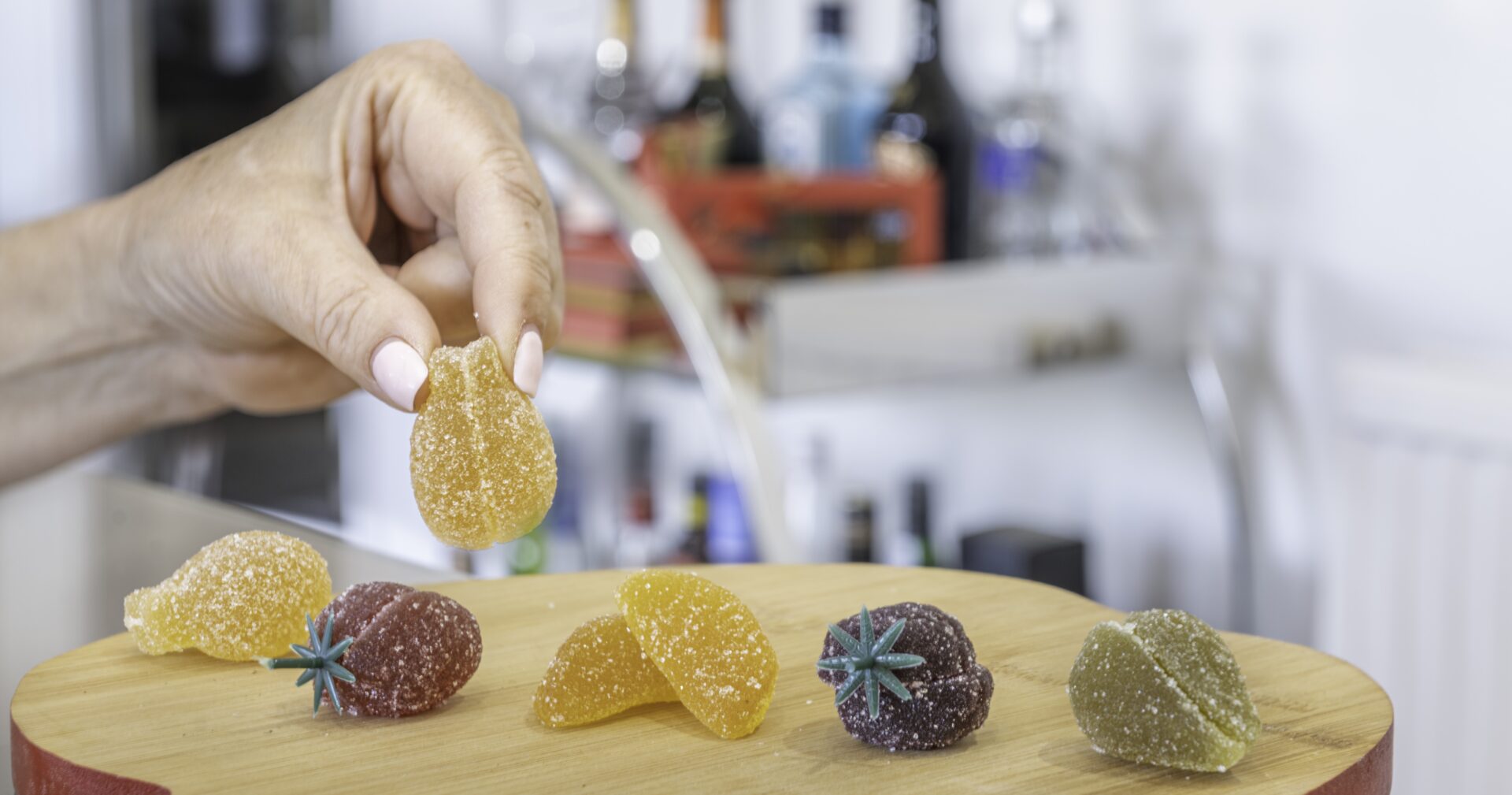 Fruit Jellies or Pate de Fruit