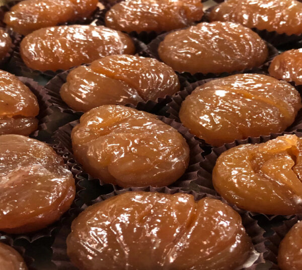 Marron Glace or Crystallised Chestnuts