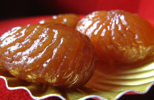 Marron Glace or Crystallised Chestnuts
