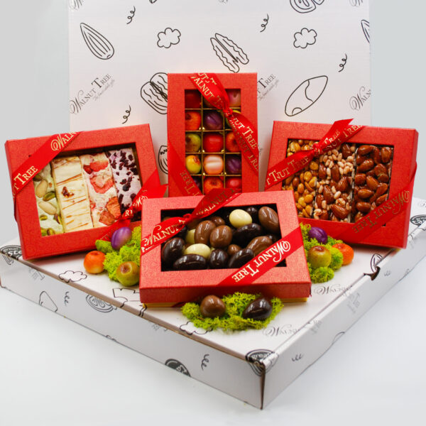 Diwali Four Nuts Gifting Box