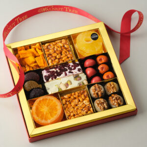 fruit jellies, dried fruit