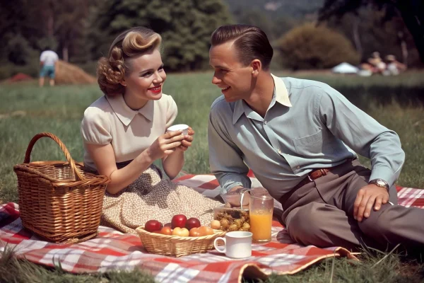 Picnicking in August