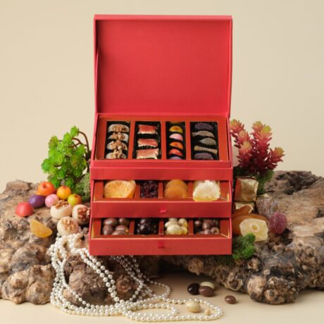 Jewel box of edible treats