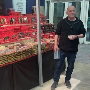 Hand-packed nut and fruit hampers by Walnut Tree