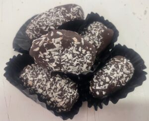 medjool dates studded with an almond