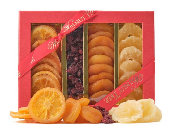 Succulent assortment of dried fruits