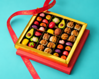 Luxury Christmas food gifts from Walnut Tree including chocolates, nuts and confectionery