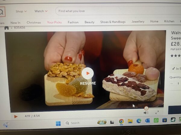 Walnut Tree food gifts presented during QVC Food Fest